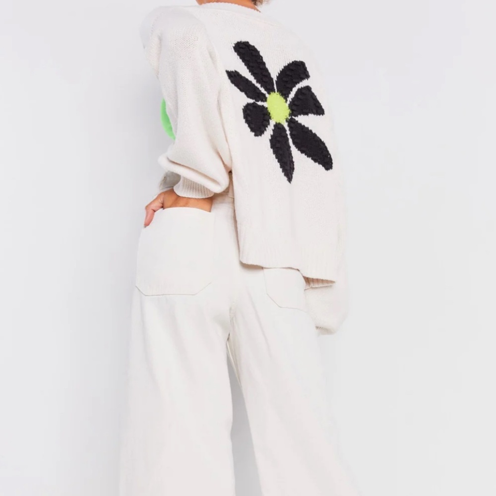 Lisa Todd petal pusher cardigan